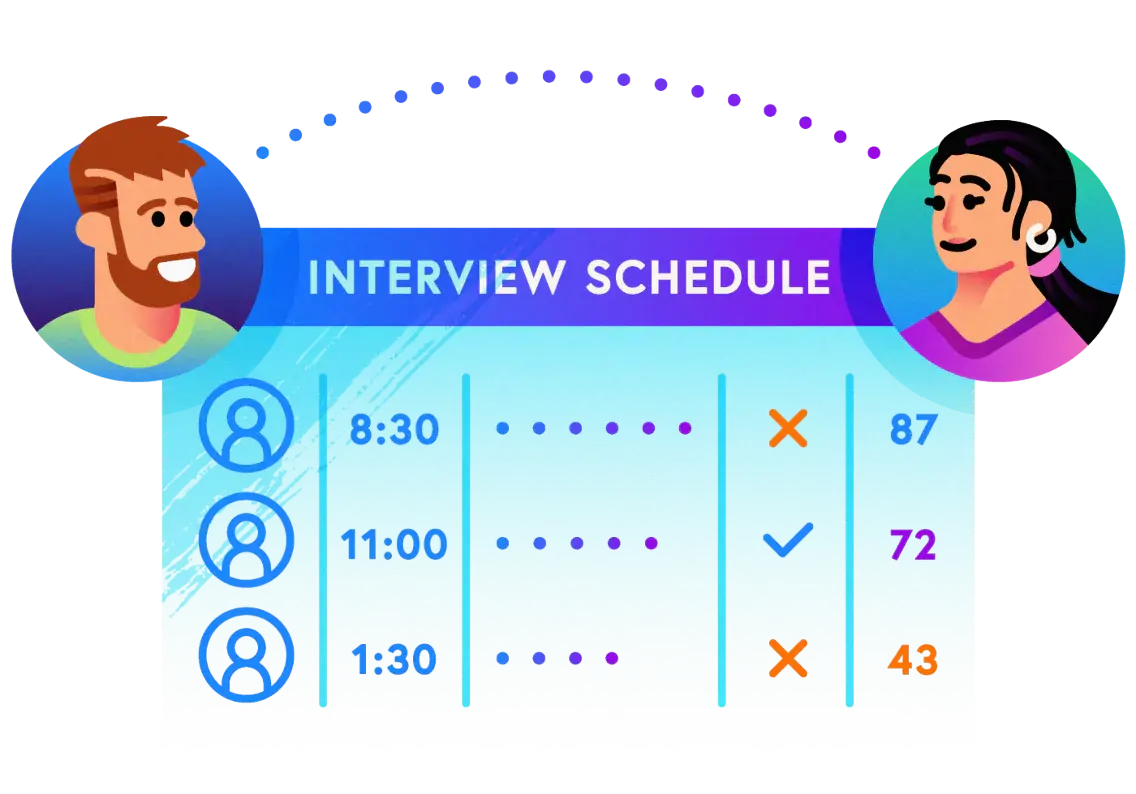 Paperless applications and interviews graphic